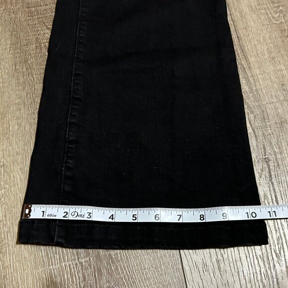 TORRID Bombshell Flare Leg Premium Stretch Black Jeans Size 14S - Picture 9 of 13